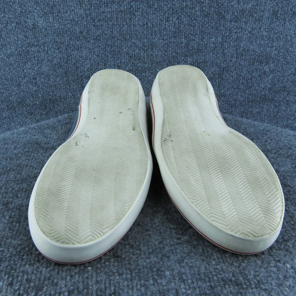 Penguin Munsingwear Catamaran Men Boat Shoe Blue Fabric‎ Lace Up Size 12 Medium